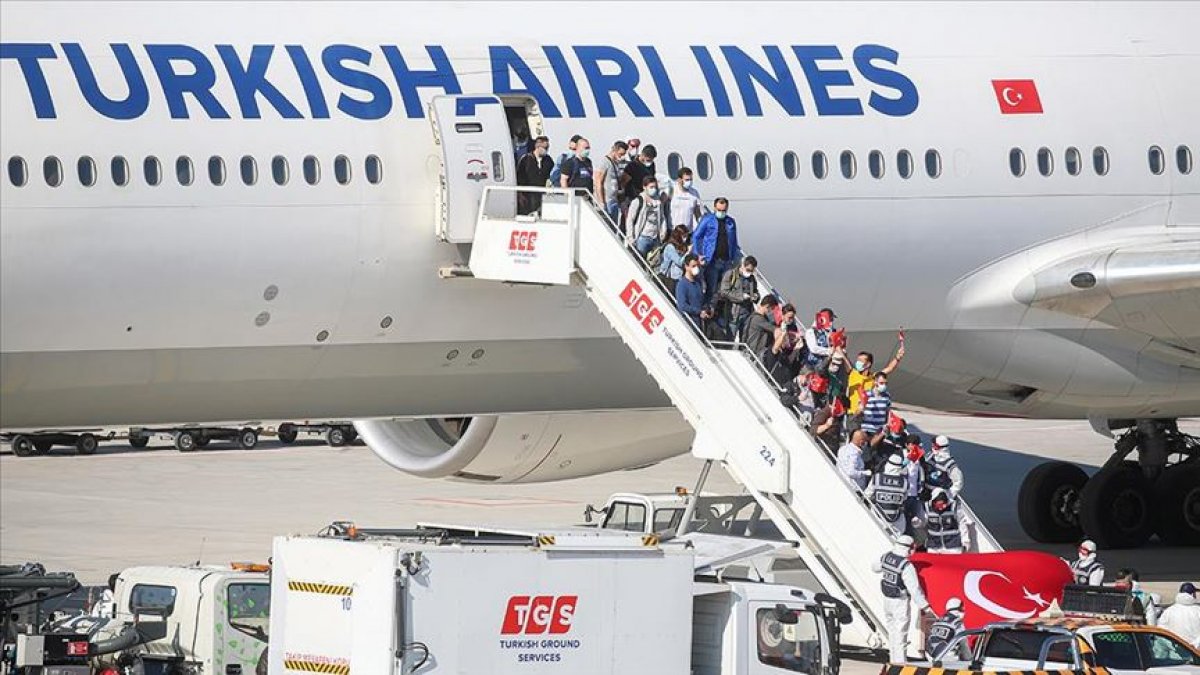 Korona sonrası tahliye edilen Türk sayısı açıklandı