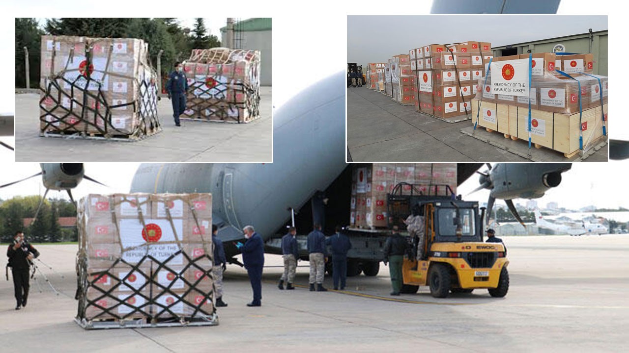 Türkiye, 54 ülkeye yardım gönderdi