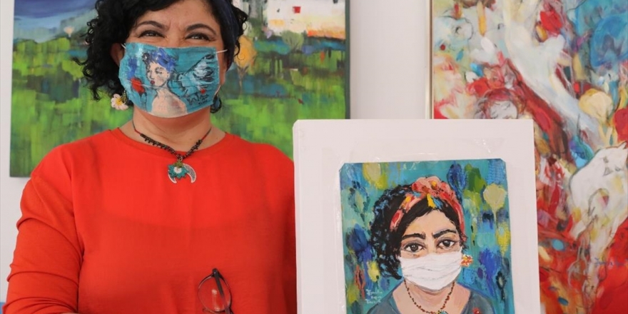 Cerrahi Maske Tuval Oldu