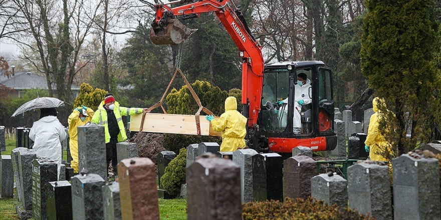 ABD'de Kovid-19'dan Ölenlerin Sayısı 55 Bine Yaklaştı