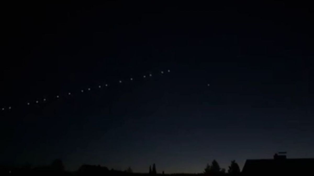 Siverek semalarında esrarengiz ışıklar görüntülendi