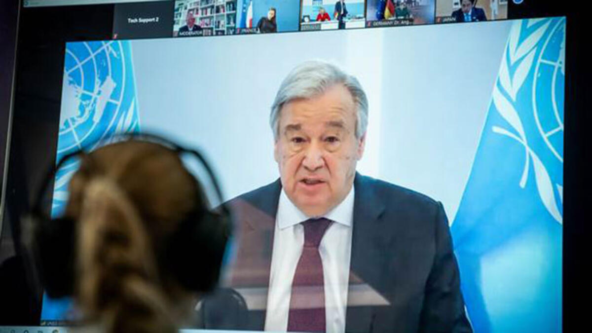 Guterres: Korona ile daha iyi bir dünya mümkün olabilir