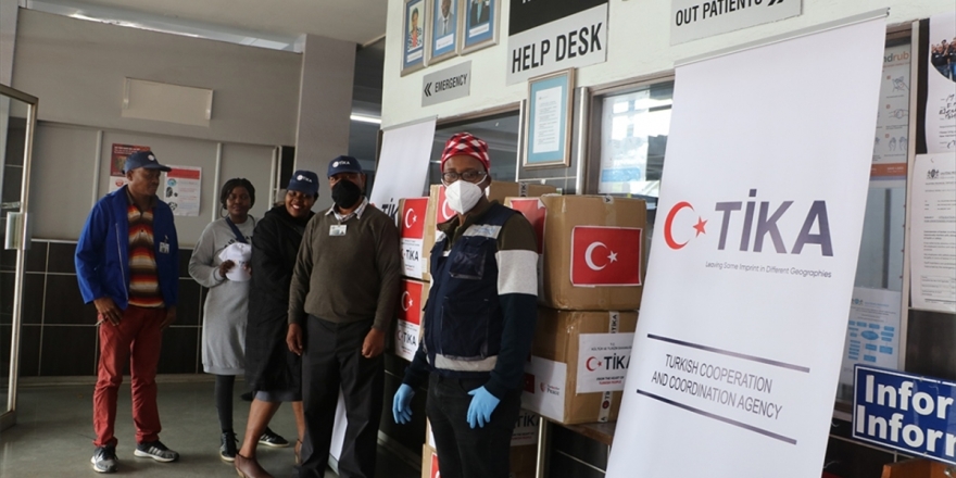 TİKA' dan Güney Afrika'nın Kovid-19'la Mücadelesine Destek