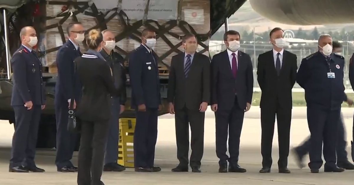 ABD'ye ikinci yardım uçağı gönderildi