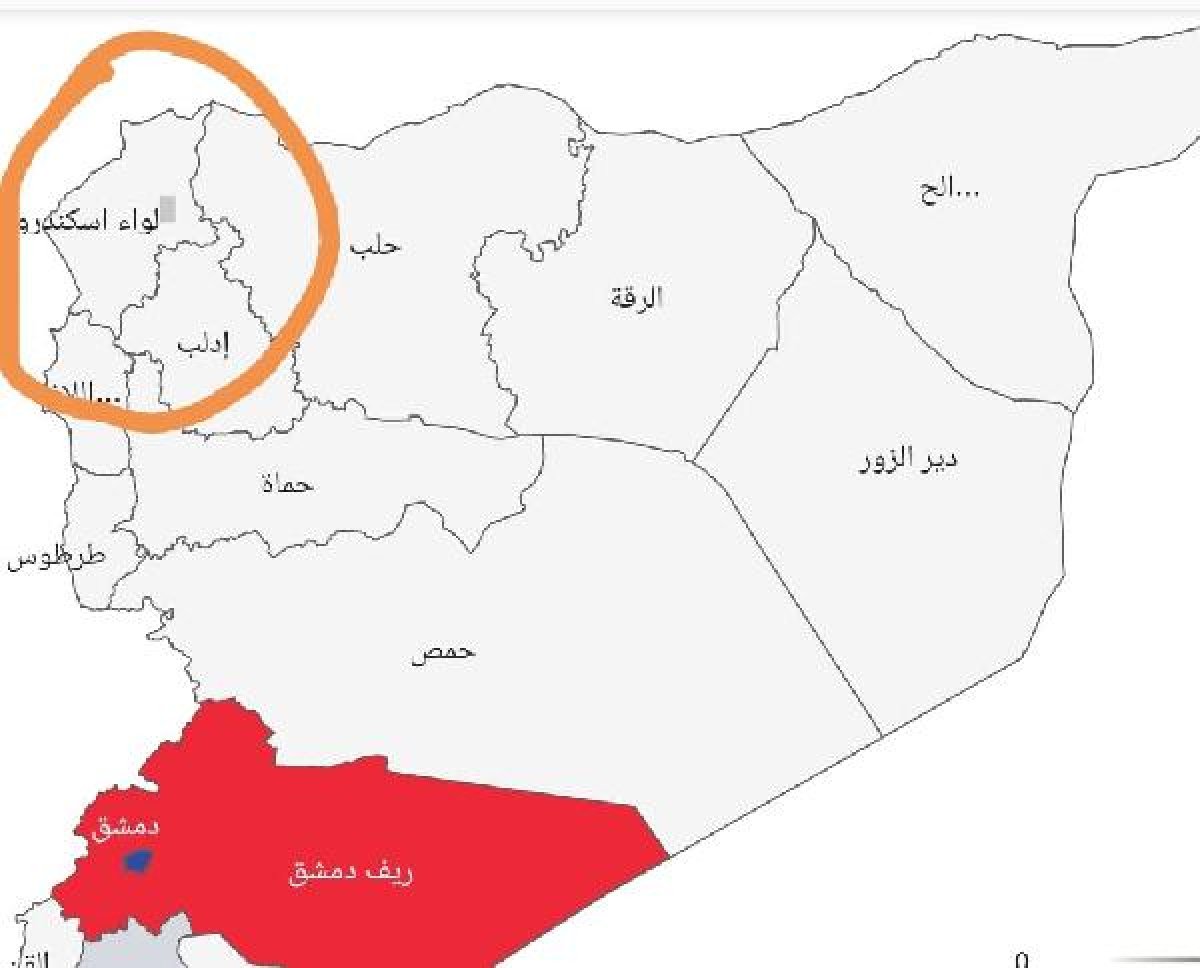 Esad'ın tepki çeken koronavirüs haritası