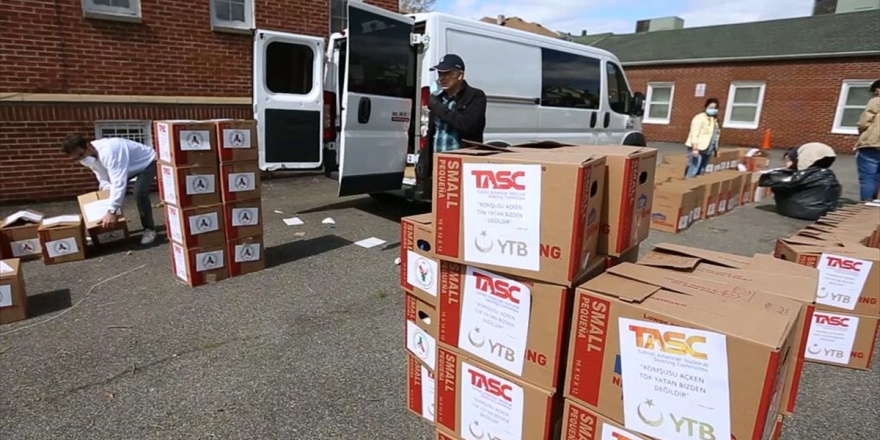 Abd'de Virüsten Etkilenen Türk Ailelere Yardımlar Hız Kesmiyor