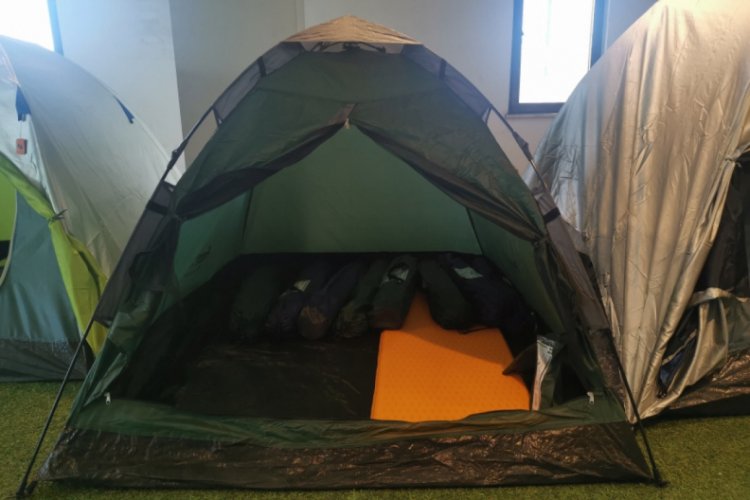 Koronavirüsten sonra kamp çadırına talep arttı