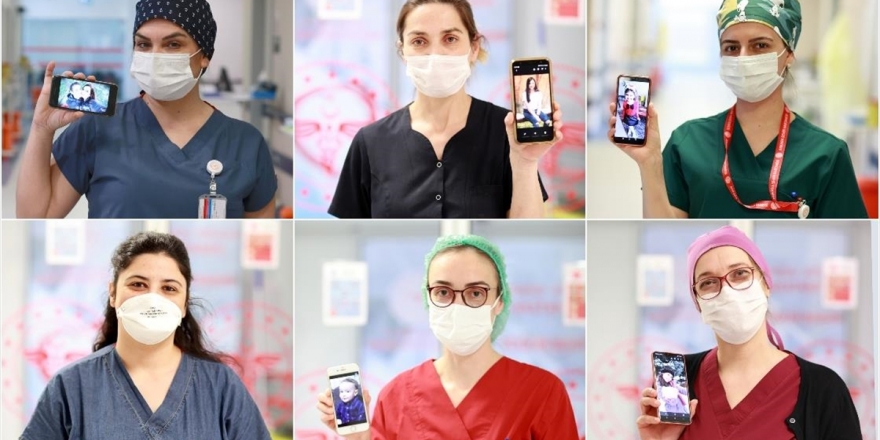 Kovid-19'la Mücadelenin Kahramanları 'Anneler Günü'nü Çocuklarına Hasret Geçiriyor