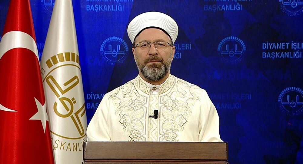 Diyanet İşleri Başkanı Erbaş: 12 Haziran'da camilerimizin avlularında namaz kılmaya başlayacağız