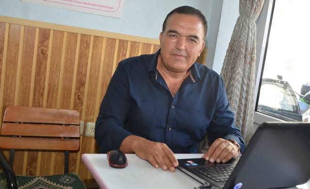 CHP Koçarlı İlçe Başkanı Hasan Akın basın açıklaması yaptı