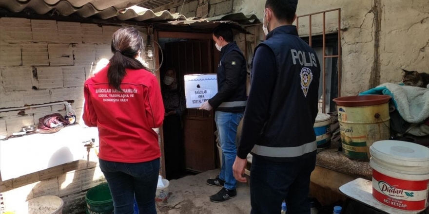 Bağcılar'da Vefa Sosyal Destek Grubu Vatandaşların İhtiyacını Karşıladı