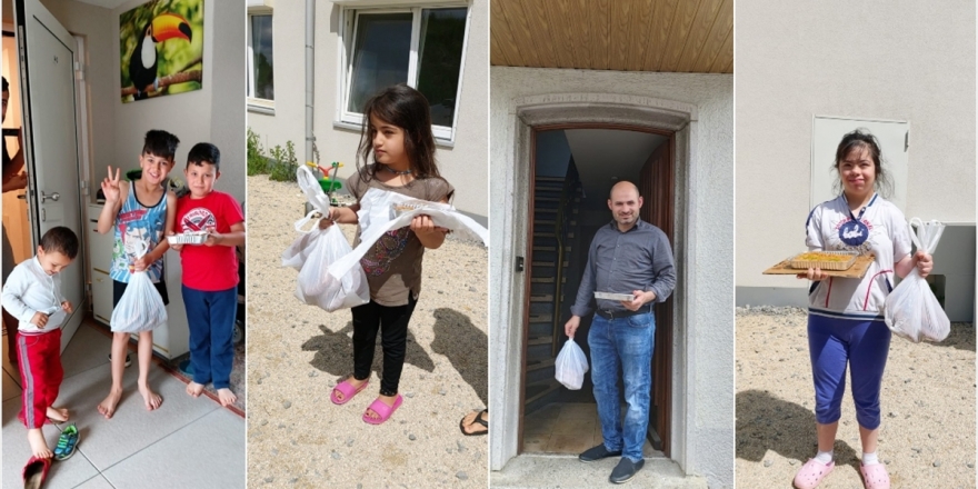 Almanya'da DİTİP Camisinden Mültecilere Bayram İkramı