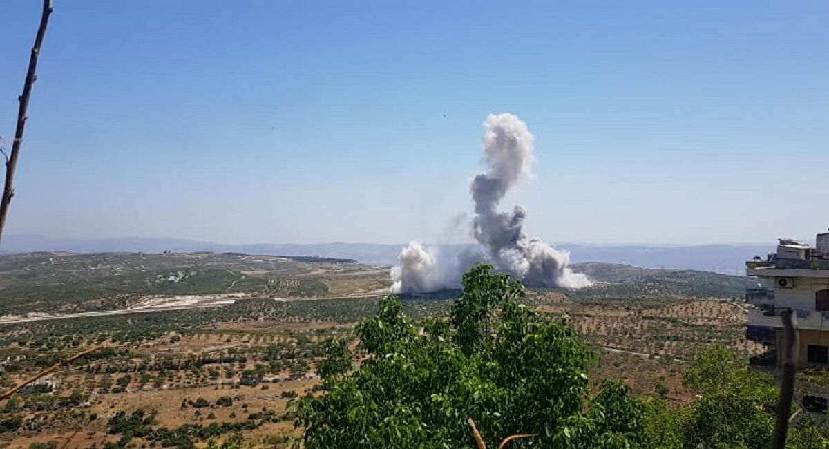 İdlib'de TSK konvoyunun geçişi sırasında patlama