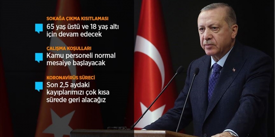 Cumhurbaşkanı Erdoğan: Şehirlerarası Seyahat Sınırlaması 1 Haziran'dan İtibaren Tamamıyla Kaldırılmıştır