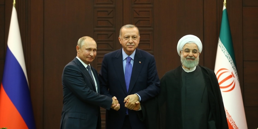 Cumhurbaşkanı Erdoğan, Putin Ve Ruhani Yarın Suriye'yi Görüşecek