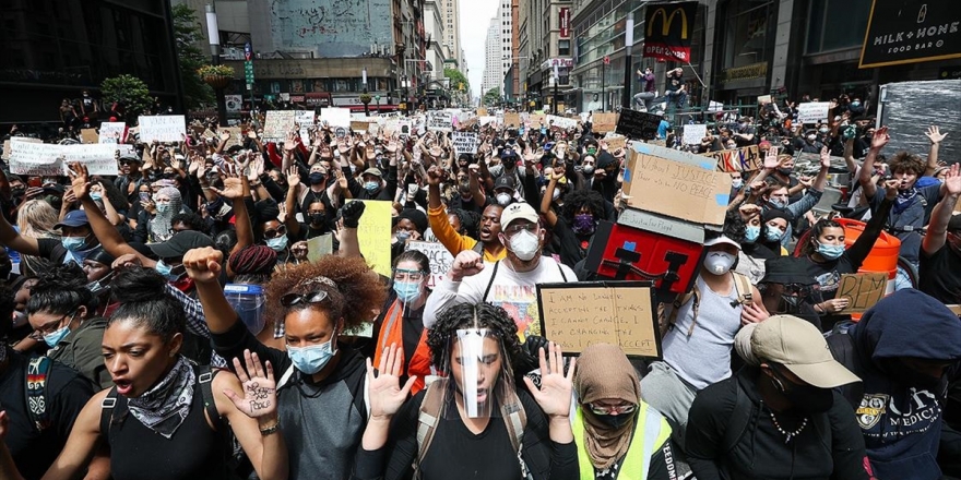 ABD'deki 'George Floyd' Protestoları Ülke Tarihindeki En Geniş Katılımlı Eylem