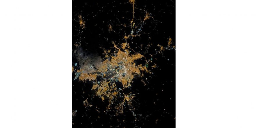 NASA Ankara'nın uzaydan çekilmiş fotoğrafını yayınladı