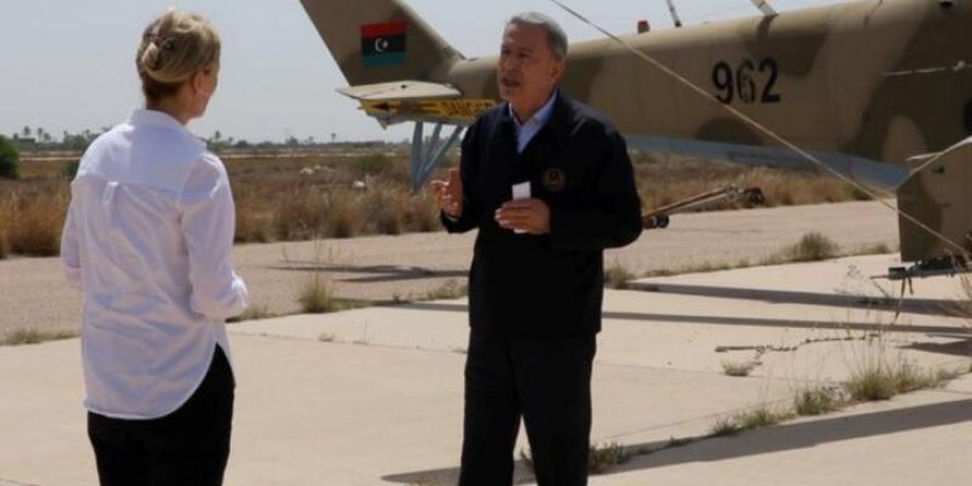 Hulusi Akar Libya'da BBC'ye konuştu: Bazı ülkeler NATO'yu Türkiye'ye karşı araç olarak kullanmaya çalışıyor