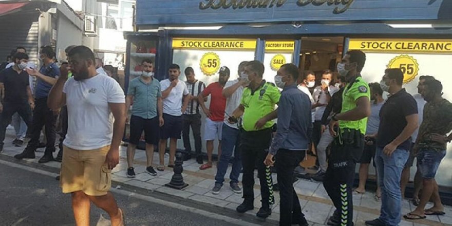 Bodrum'da ünlü markaların avukatları ile imitasyon ürün satan esnaf arasında gerginlik