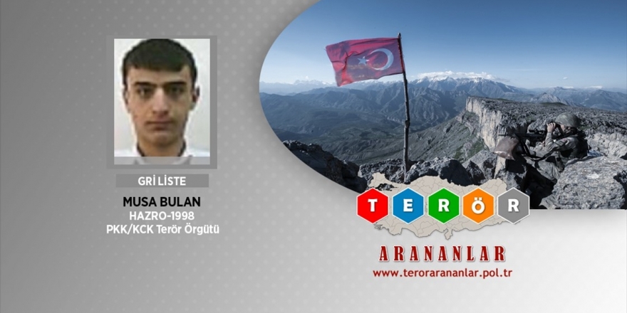 Van'da Etkisiz Hale Getirilen Teröristlerden Birinin Gri Liste'deki Musa Bulan Olduğu Belirlendi