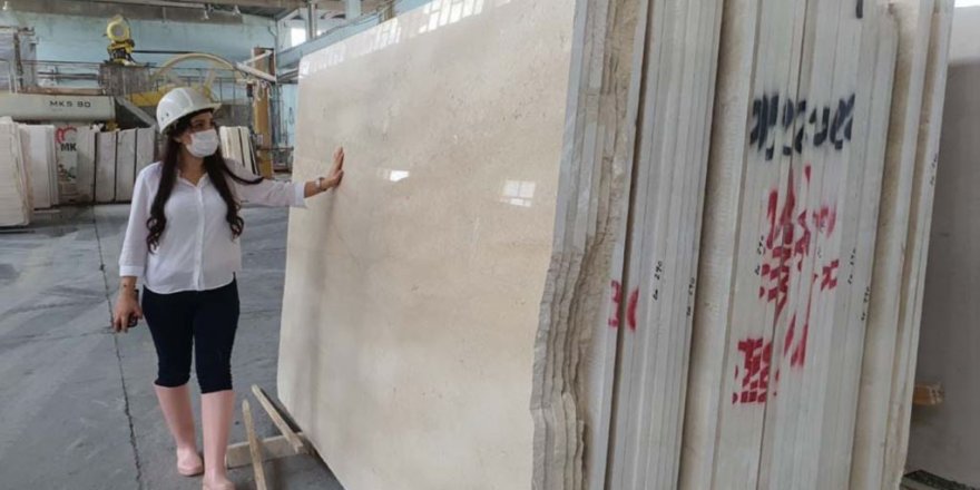 Diyarbakır Mermerine Kadın Eli Değdi