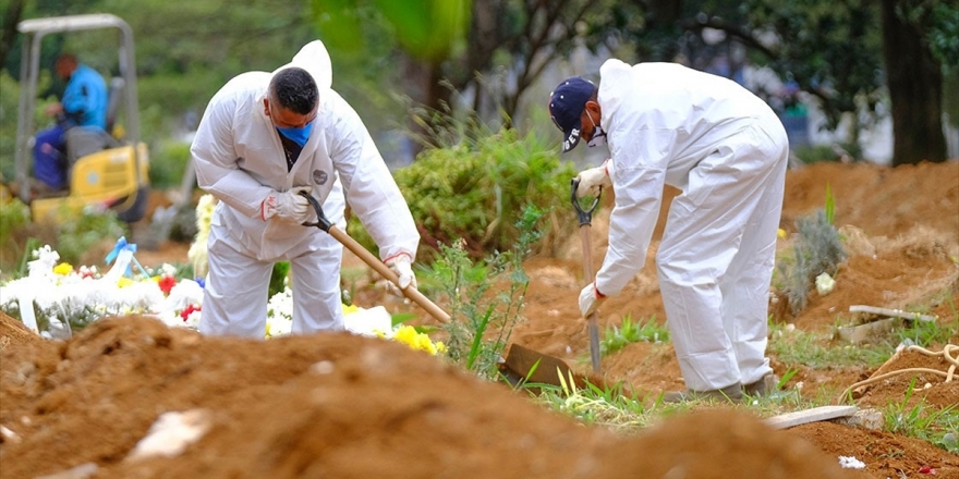 Kovid-19 Nedeniyle Brezilya'da 1071, Meksika'da 539, Hindistan'da 551 Kişi Daha Hayatını Kaybetti