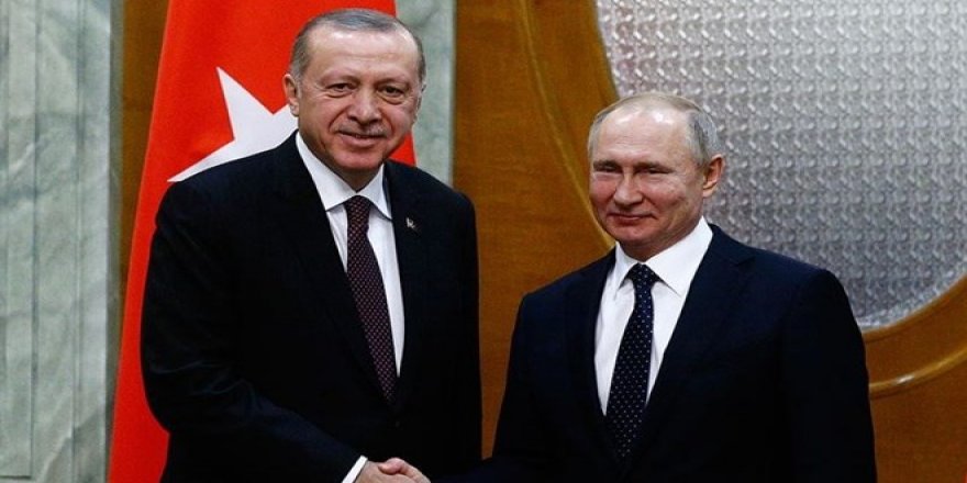 Cumhurbaşkanı Erdoğan Putin ile görüştü
