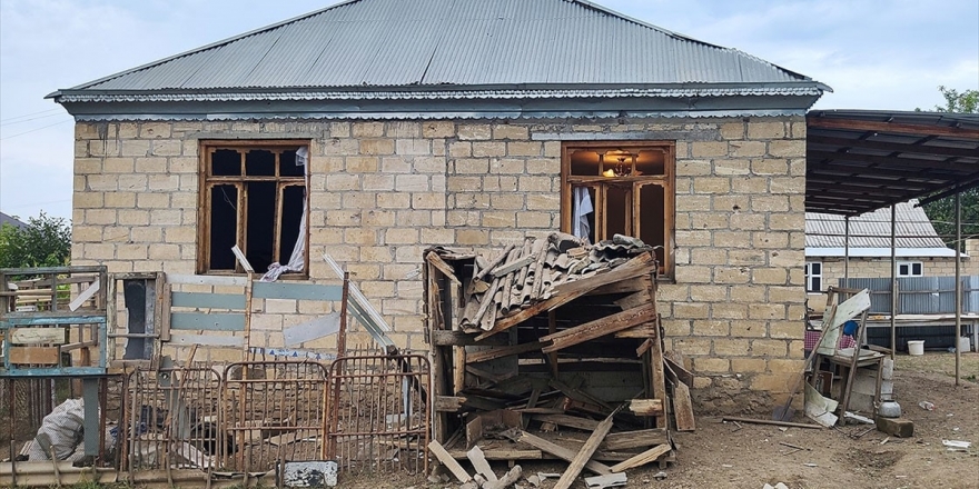 Ermenistan Ordusu Azerbaycan'ın Sivil Yerleşim Birimlerine Ateş Açtı