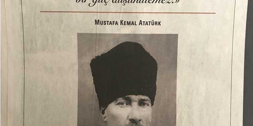 Kurukahveci Mehmet Efendi'ye! Atatürk'lü 15 Temmuz ilanı paylaşım rekorları kırıyor