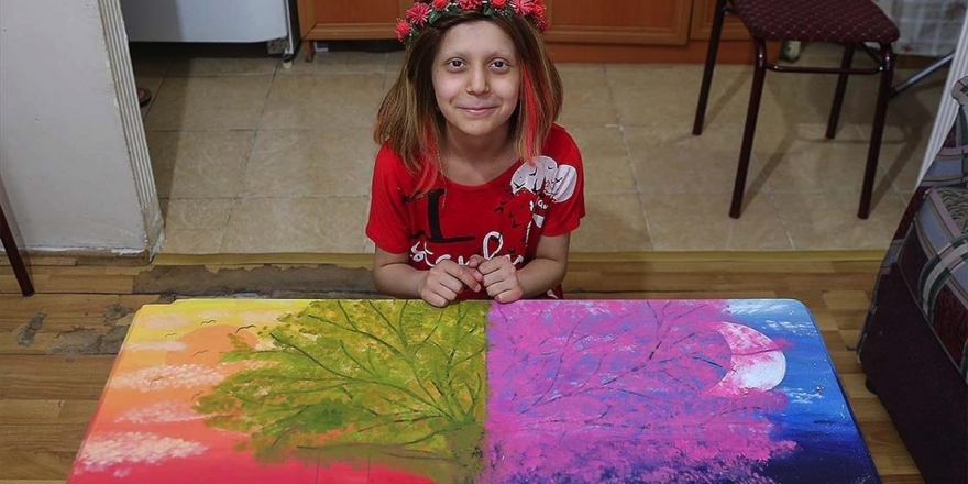 Resim Tutkusu Hem Hastalığına Moral Hem Tedavisine Destek Oluyor