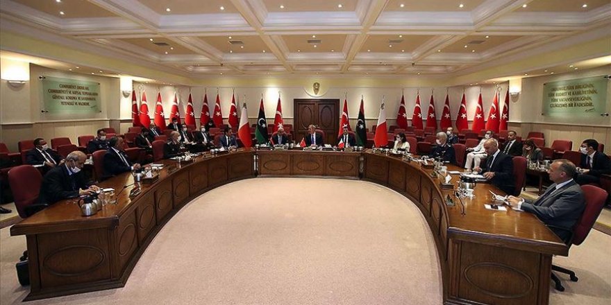 Ankara'da Libya için üçlü toplantı
