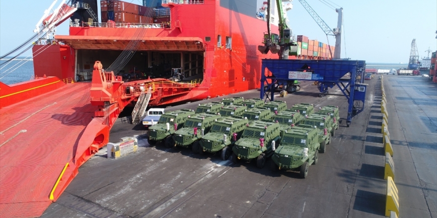 Türk Zırhlı Muharebe Aracı 'Hızır' Afrika Yollarında