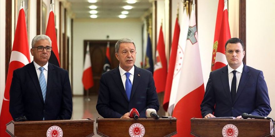 Savunma Bakanı Akar: Libya'da darbeci Hafter'e yapılan yardım ve desteğin bir an önce kesilmesi elzemdir