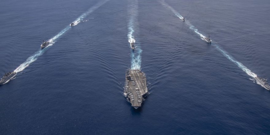 ABD ve Hindistan Hint Okyanusu'nda Ortak Tatbikatta