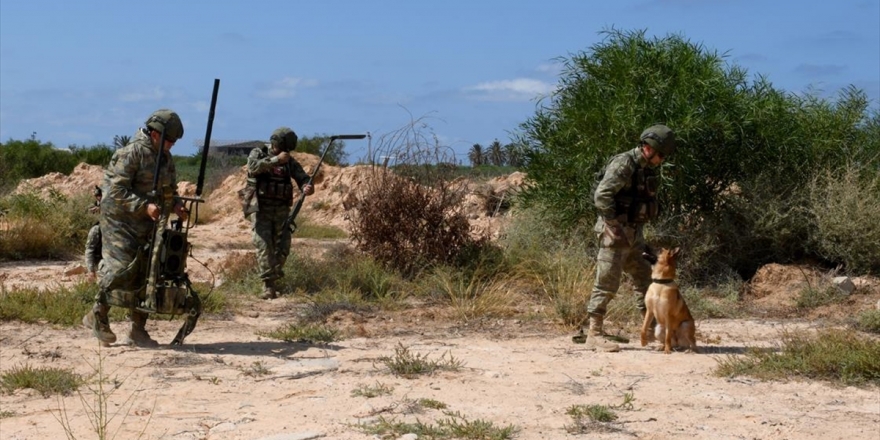 Libya Ve Türkiye'nin Ortak Çalışma Timleri Trablus'ta Mayın İmha Çalışmalarını Sürdürüyor