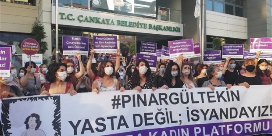 Türkiye ayağa kalktı! Kadınlar 'Pınar Gültekin' için sokakta