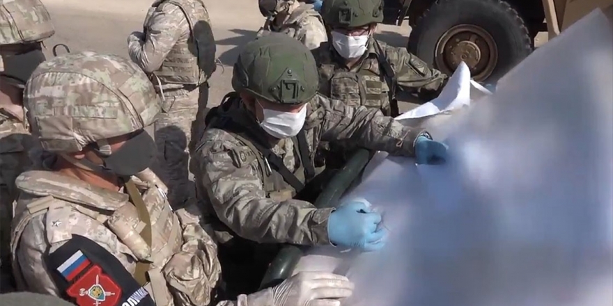 İdlib'de 22'nci Türk-Rus Birleşik Kara Devriyesi İcra Edildi