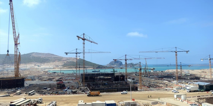 Akkuyu NGS'nin İkinci Ünitesinde Kullanılacak Buhar Jeneratörü Kolektörleri Sahaya Sevk Edildi