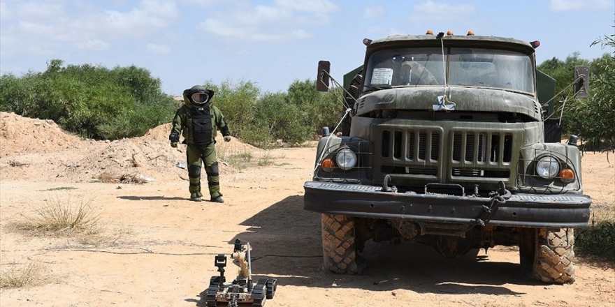 MSB: Libya'da Mayın Ve EYP'lerin İmha Çalışmaları Sürüyor