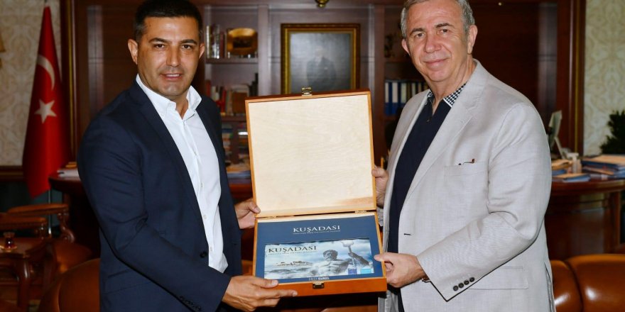 Başkan Ömer Günel’ den Başkan Mansur  Yavaş’ a Ziyaret