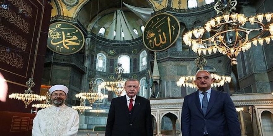 Ayasofya Camii'ndeki fresklere ne olacak