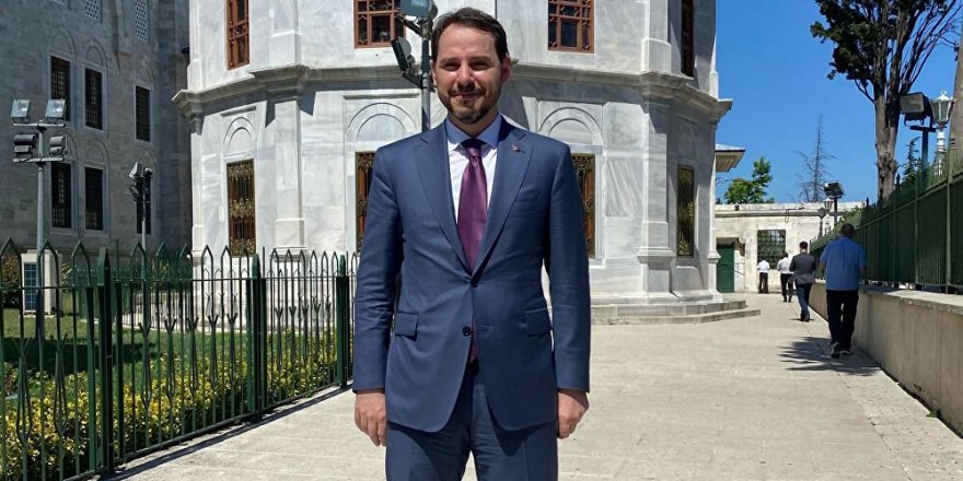 Berat Albayrak'tan Ayasofya paylaşımı