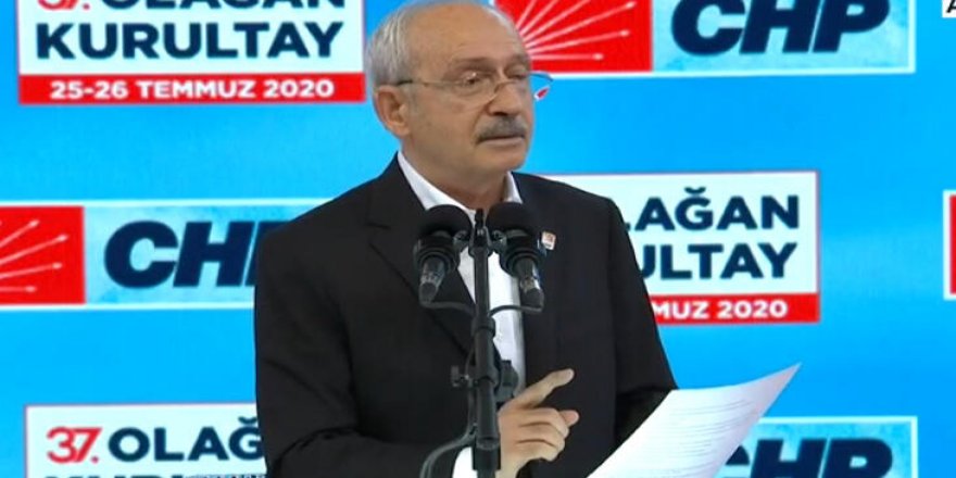 CHP kurultayı başladı, Kılıçdaroğlu sert çıktı