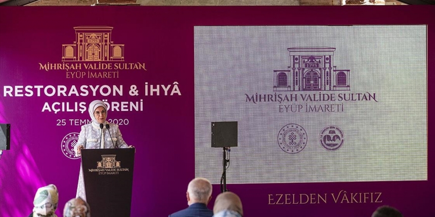 Restorasyonu Tamamlanan Mihrişah Valide Sultan İmareti Törenle Açıldı