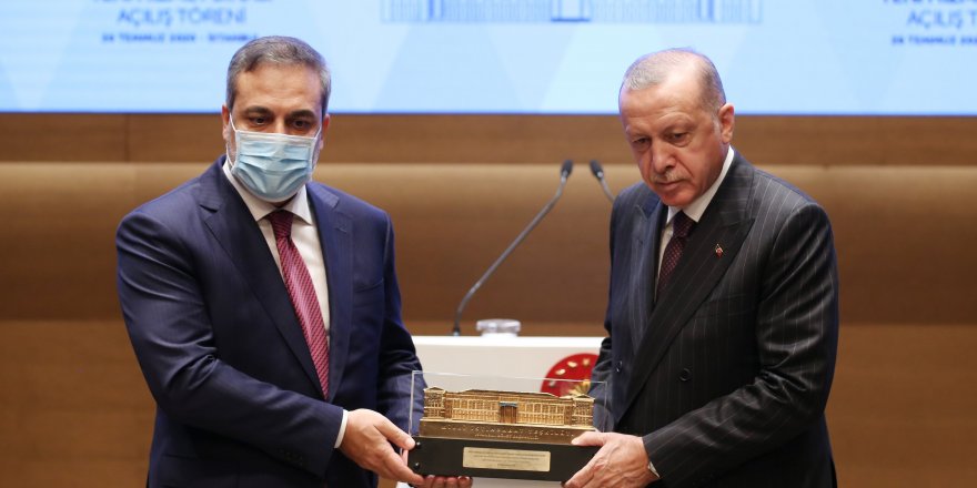 Erdoğan, MİT'in İstanbul'daki yeni hizmet binası açılışına katıldı