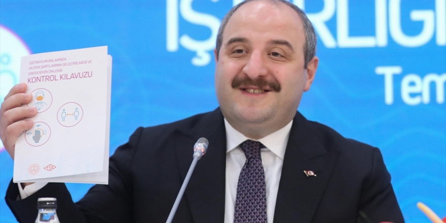 Bakan Varank: Okulumuz Temiz Belgesi'yle Çocuklarımız Güvenli Ortamlarda Eğitim Hayatına Devam Edecek