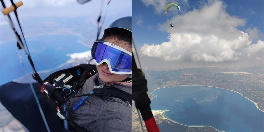 Yamaç Paraşütü Sporcusu Gülşah Hoş'tan Rekor Uçuş