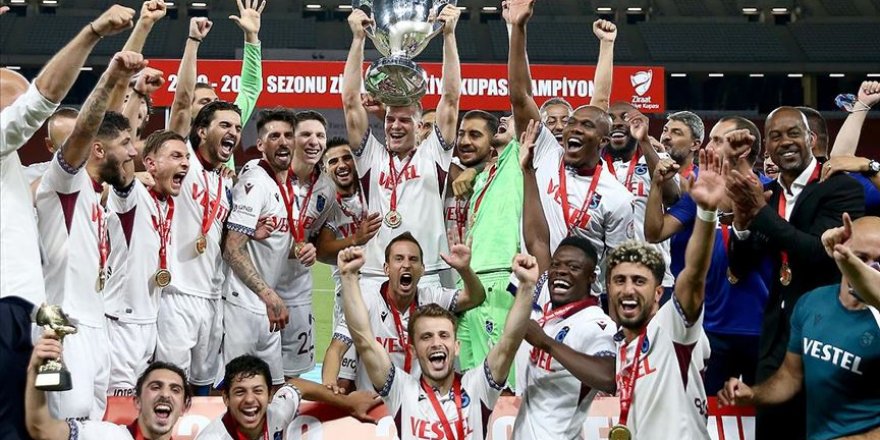 Ziraat Türkiye Kupası 9. kez Trabzonspor'un