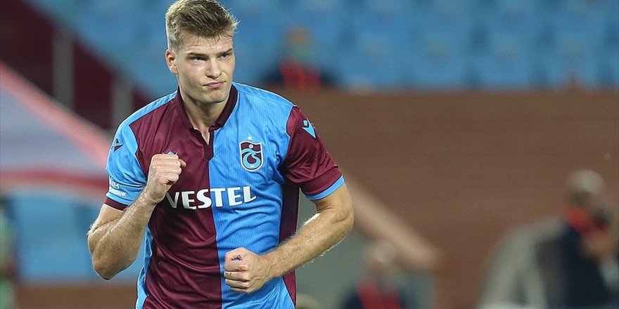 Trabzonspor'da Alexander Sörloth Sezona Damga Vurdu