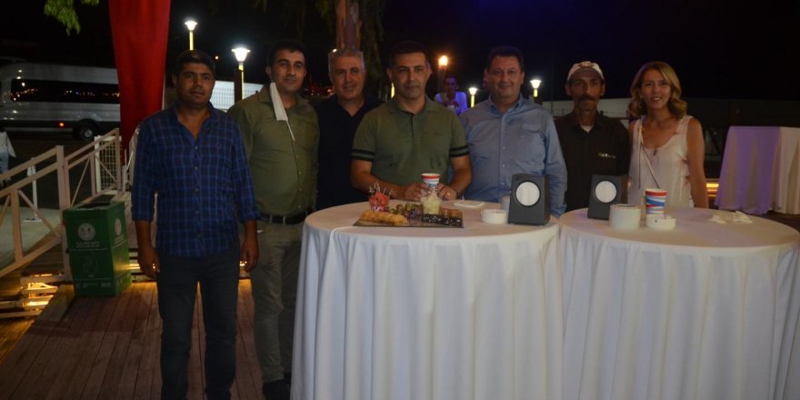 BAŞKAN ÖMER GÜNEL BELEDİYE PERSONELİ İLE BAYRAMLAŞTI